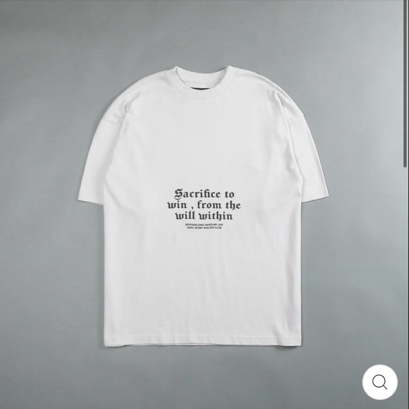 DARC SPORT X ” BODYBUILDING SAVED MY LIFE” PRAYING HANDS CREATOR SHIRT - Picture 3 of 9